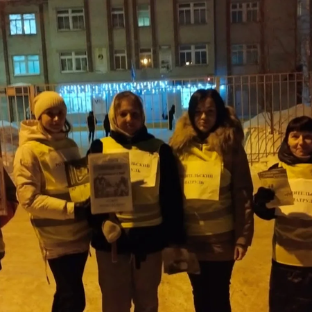 Родительский дорожный патруль  МБОУ СОШ № 6  «Пристегни самое дорогое»