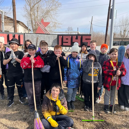 Субботник в МБОУ СОШ №6