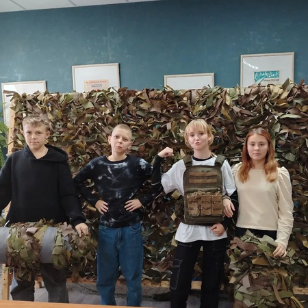 Мастер-класс по плетению маскировочных сетей