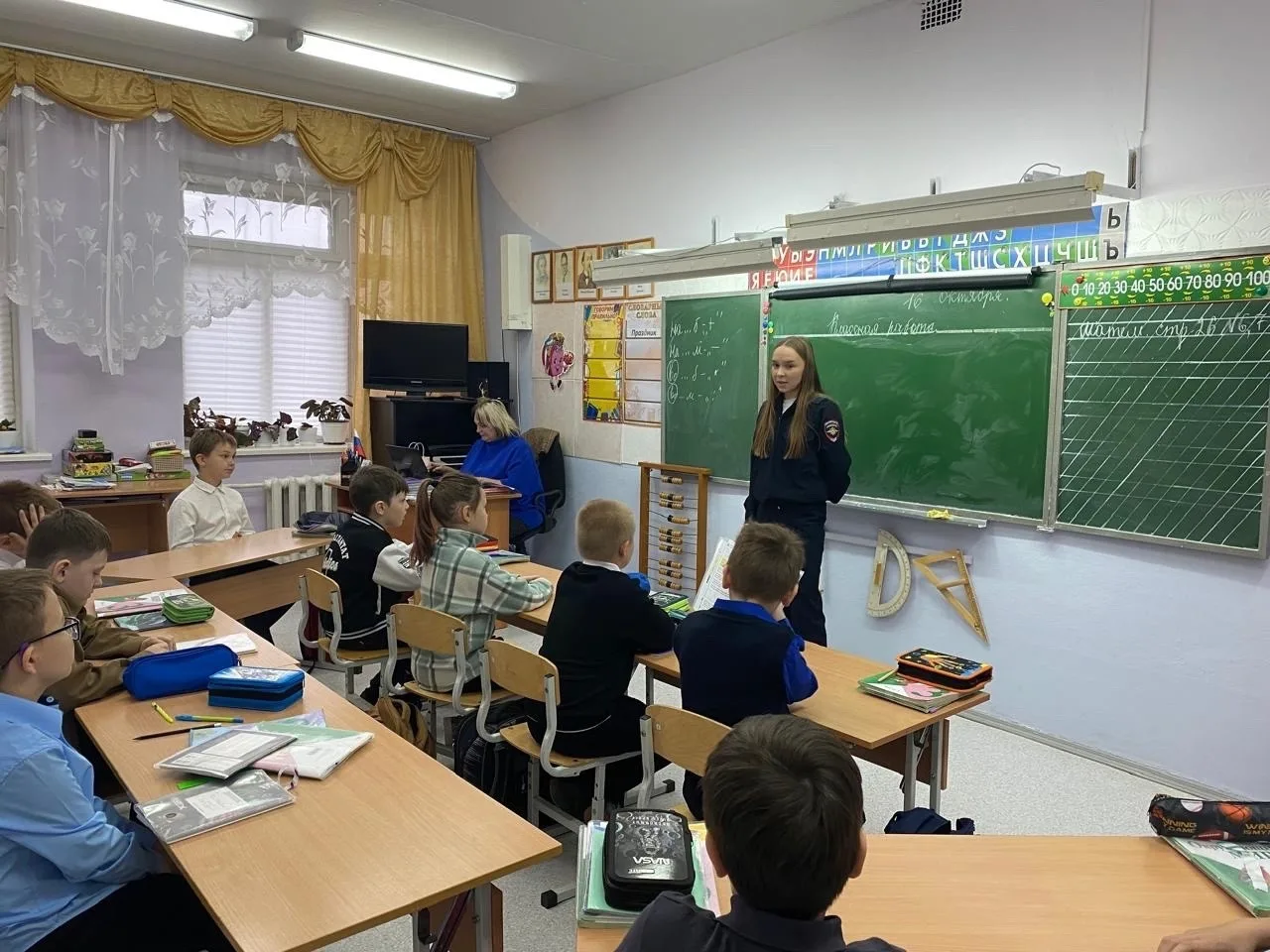 Встреча с сотрудниками Госавтоинспекции