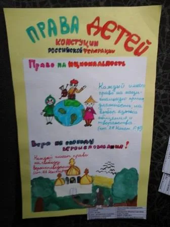 Конкурс рисунков «Конституция глазами детей»
