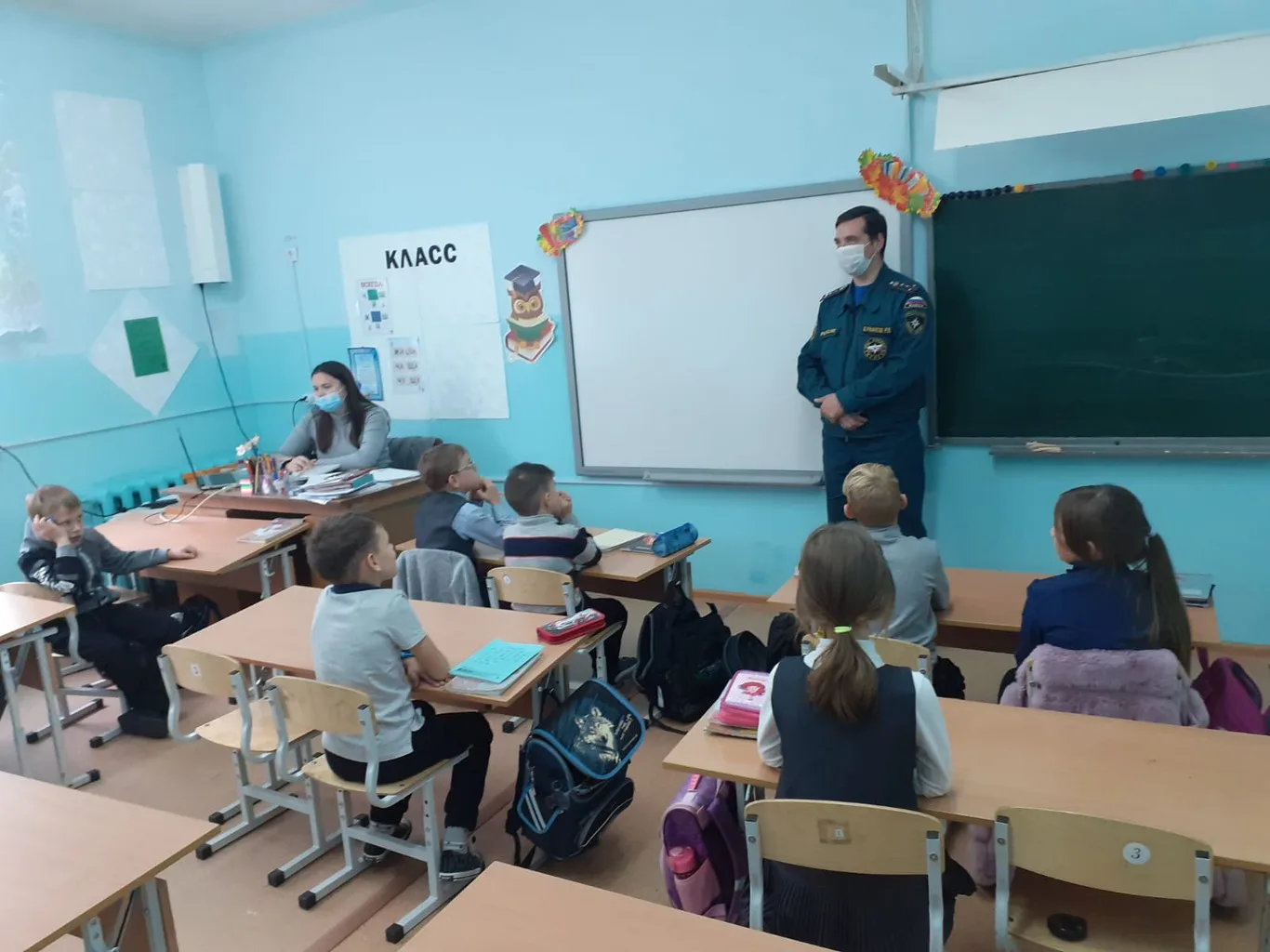 Всероссийский урок ОБЖ в МБОУ СОШ № 6